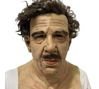 susiodeu Halloween Ends Mask Spooky Party Masks For Men And Women Realistic Old Man Realistic Grandpa Masks Latex Halloween Masks, 3