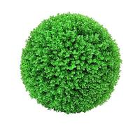 susiodeu Long-lasting Durability Artificial Plant Balls For Outdoor Landscaping Elegant Plastic Artificial Plant Topiary Balls, green 35cm