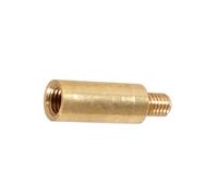 susiodeu M7 Internal Thread M6 External Thread Screw Post Antenna Adapter Ensuring Compatibility With Various Antennas Copper Auto Antenna Adapter 6mm To 7mm Gold Color
