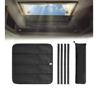 susiodeu Maxxair Vent Cover For Rv Window Magnetic Closure With Waterproof Oxford Fabric Rv Vent Covers For Inside Camper Cloth, 41 * 41 strap