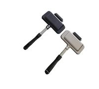 susiodeu Mountain Pie Maker Cast Iron Non-Stick Camping Sandwich Toastie Pie Iron Aluminum Alloy Hobo Pie Maker for Camping Pot, 3