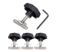 susiodeu Premium 4Pack T-Locking 7H5883189E Trusted T-Locking Options Fit For Bus T5 Transportation Nuts And Bolts