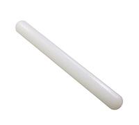 susiodeu Rolling Pins Plastic Easy to Clean Pastry Roller Smooth Portable Durable Rolling Pole Fondant Pie Crust Pastry Icing Clay, 3.5 * 33cm