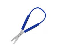 susiodeu Safety Scissor Easy Grip Supplies Stationery Scissors Multi-functional Accessories Self-Opening Paper Shear Teens Students, Blue