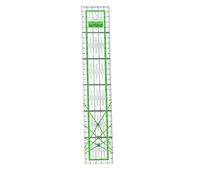susiodeu Sewing Ruler Craft Embroidery Dressmaking Scale Template Cross-Stitch Painting Drawing Measuring Tool Office, 5x30cm Green