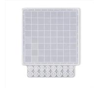 susiodeu Silicone Chess Mold DIY Resin Safe Non-stick Reusable Cute Handheld Mould Molds Homemade 3D Artcrafts Casting Molding, Chessboard