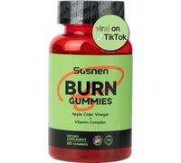 Susnen Apple Cider Vinegar Candies, Designed to Boost Usual Energy Levels & Digestive Wellness,Multivitamin,Lemon Tea Polyphenol Blend(60 Count)