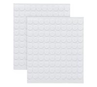 SUSNUAN 200PCS Transparent Sticky Dots Double Sided Tape, 10mm Round Glue for Balloons Wedding Christmas Birthday Party Decorations, Adhesive Removable Stickers Traceless Art Crafting Mounting