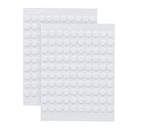 SUSNUAN 200PCS Transparent Sticky Dots Double Sided Tape, 6mm Round Glue for Balloons Wedding Christmas Birthday Party Decorations, Adhesive Removable Stickers Traceless Art Crafting Mounting