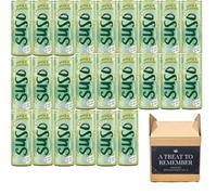 Suso Sparkling Apple and Elderflower Cans - 24x250ml