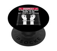 suspect claims she has so much work to do but takes a nap PopSockets Adhesive PopGrip