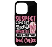 Suspect Claims She's Broke But Spends All Her Money On Iced Case for iPhone 13 Pro