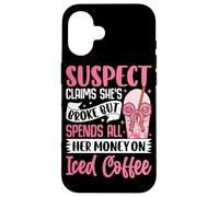 Suspect Claims She's Broke But Spends All Her Money On Iced Case for iPhone 16