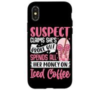 Suspect Claims She's Broke But Spends All Her Money On Iced Case for iPhone X/XS