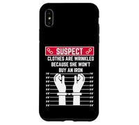 suspect clothes are wrinkled because she won't buy an iron Case for iPhone XS Max