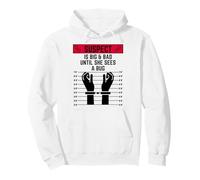 Suspect is big & bad until she sees a bug women funny girls Pullover Hoodie
