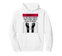 Suspect is the rich auntie that's why she is always broke Pullover Hoodie