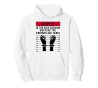 Suspect is the rich godmom because the parents are trash Pullover Hoodie
