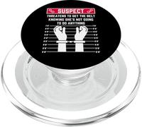 suspect threatens to get the belt knowing she's not going to PopSockets PopGrip for MagSafe