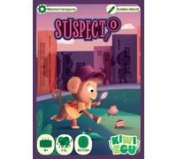Suspecto Cooperative Investigation Game for Children and Families from 4 Years - 1 to 5 Players - Fast Games - by Kiwizou Blackrock Games