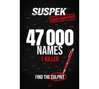 SUSPEK - Murder on Sunset Boulevard: 47,000 Suspects, 17 Clues, Name the Killer | A Murder Mystery Puzzle Book for Adults, Armchair Detectives, ... and Cozy Crime Fans (Case 01) (SUSPEK-US)