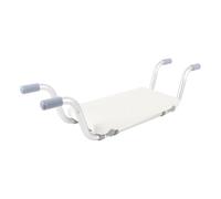 Suspended Bath Tub Shower Chair, Aluminum Alloy Anti Slip Space Saving Portable Bathtub Bench Seat, Length Adjustable Universal Fit for Elderly Adults Seniors Disabled Or Injured