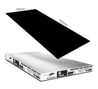 Suspended Black Ceiling Tiles Vinyl Laminated Easyclean & Wipeable 1195mm X 595mm To Fit In 1200X600 Ceiling Expert Ltd