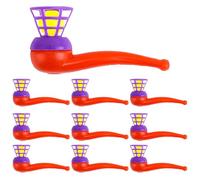 Suspended Blowing Balls - 80s Classic Toy Set, Nostalgic Game, Magic Floating Hunks Games | Funny Balls Balancing Game, Blow Pipe Ball Games Toys, Stress Reliever Balance Blowing Toys, Classic Nostalg