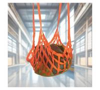 Suspended Cargo Lifting Net, Flat Nylon Sling Hoisting Net for Construction, Moving, Loading & Unloading, 2-Ton Capacity