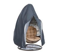 Suspended Egg Chair Cover Waterproof Hanging Chair Protector for Outdoor Use Ideal for Patio & Garden Stylish Gray Design Durable & Weather Resistant