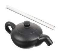 Suspended Teapot Desktop Fountain DIY Plastic Black Indoor Ornament