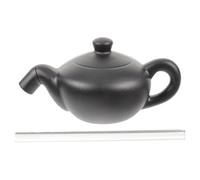Suspended Teapot Tabletop Fountain Parts Black Plastic DIY Office Decor