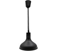 Suspended Telescopic Self-Service Western Restaurant Food Warming Lamp(Schwarz)