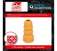 Suspension Buffer fits KIA PICANTO JA, Mk3 1.2 Rear Left or Right 2017 on Febi