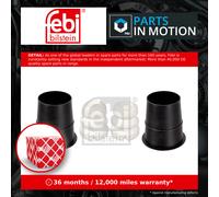 Suspension Buffer fits MINI PACEMAN COOPER R61 2.0D Rear 12 to 16 N47C20A Febi