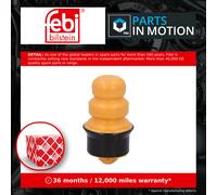 Suspension Buffer fits PEUGEOT 207 1.4D Rear Left or Right 2006 on 516683 Febi