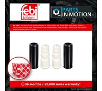 Shock absorber cover Rear Axle PU (Polyurethane) 106132 FEBI BILSTEIN for AUDI