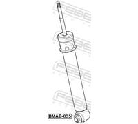 BUSH SHOCK ABSORBER BMAB-035 FOR BMW X5/E70/E53 N57D30A/B M57D30 N55B30AA 3.0L