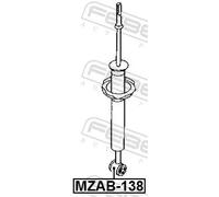 Febest Rear Shock Absorber Bush MZAB-138 – Silentblock for Mazda Demio DW
