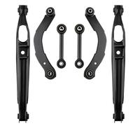 Suspension Control Arm Compatible With Jeep For Compass 2007 2008 2009 2010 2011 2012 2013 2014 2015 2016 2017 6pcs Car Rear Upper Lower Control Arms Rearward Lateral Toe Arm