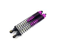 Suspension Damper For Climbing Car HSP 94180 1/10 4WD 4X4 Rock Crawler RC 130mm Long Shock Absorber Damper Oil Adjustable Type 18019 180007 Shock Absorber(Purple)
