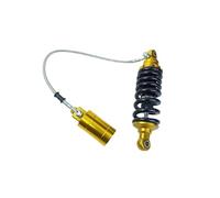 Suspension Damper M5 Little Monster M3 Doll Monkey Z6 Modified Hydraulic Center Rear Shock Absorber Electric Motorcycle Shock Absorber(270mm goldes)