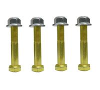 Suspension Dudes 4PC M12-1.25 x 70 Partially Threaded Bolts with Flange Nuts Corrosion Resistance for Automotive Market & High Temperature Applications