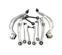 Suspension Lower Control Arm Compatible with C7 A6 A7 A4 A5 Q5 Carman Package Complete Set Swing Arm Stabilizer Link Ball Head With Bolts Balance Rod(Forged Carbon1)