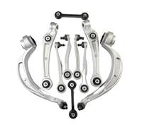 Suspension Lower Control Arm Compatible with C7 A6 A7 A4 A5 Q5 Carman Package Complete Set Swing Arm Stabilizer Link Ball Head With Bolts Balance Rod(Carbon Fiber1)