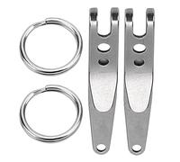 Suspension Pocket Clip, 2pcs Quick Hanging Tool Multi-purpose Quicklink Tool for Hanging Knives, Suspension Clip Hanger for Outdoor