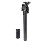 Suspension Seatpost Four Link Mountain For Bike Shock Absorber 27.2mm 30.9mm 31.6mm Aluminium Alloy For CNC For Bicycle Seat Post for eBike Fat For Bike Off Road Cycling(28.6MM（adapter)