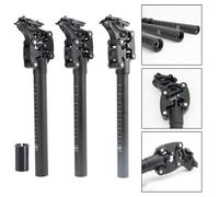 Suspension Seatpost Four Link Mountain For Bike Shock Absorber 27.2mm 30.9mm 31.6mm Aluminium Alloy For CNC For Bicycle Seat Post for eBike Fat For Bike Off Road Cycling(30.4MM(adapter))