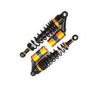 Suspension Shock 265mm - 280mm Motorcycle Electric Vehicle Absorption Modified Hydraulic Lifting Ring Shock Absorber Motorcycle Shock Absorber(Black gold 300mm)