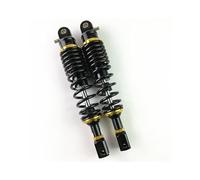 Suspension Shock 320mm/12.5" For Motor Scooter BWS For XMAX Dio Zoomer ATV Motorcycle Air Shock Absorber Rear Suspension Universal Motorcycle Shock Absorber(320mm black gold)